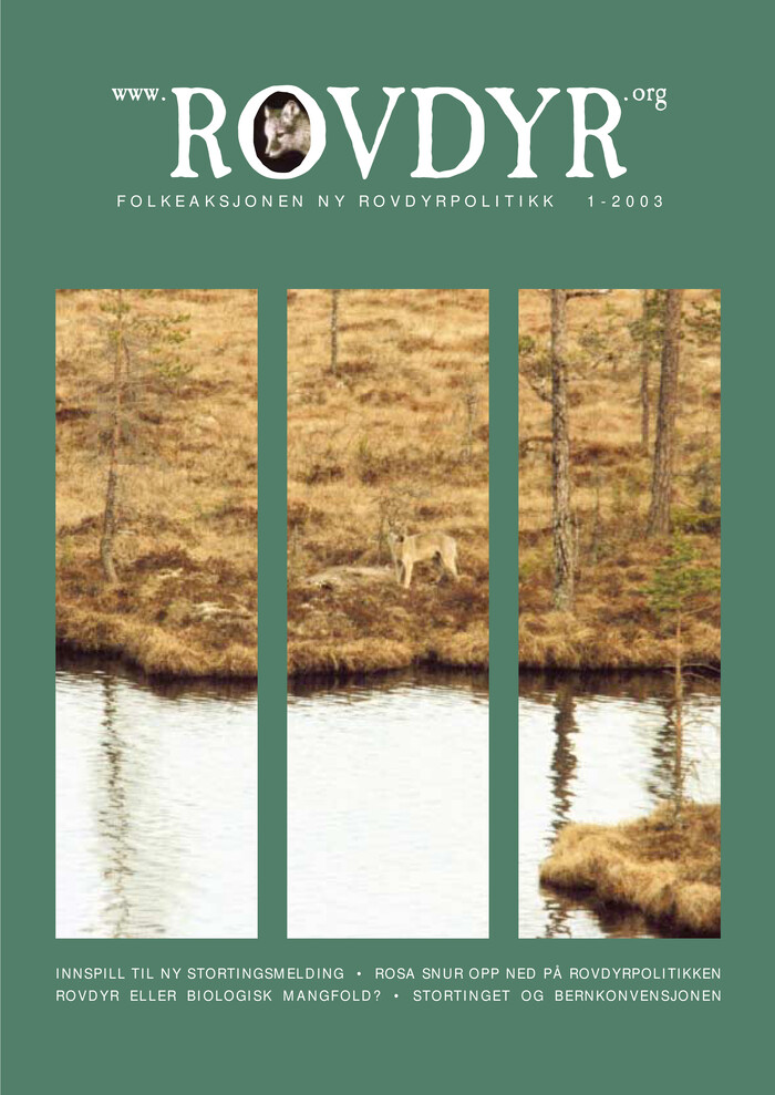 Forside Utgave 1 2003